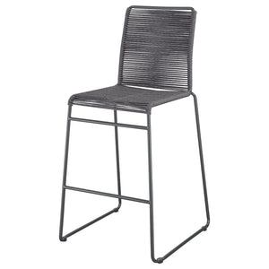 Jerome - Bar Chair (Set of 2) - Charcoal