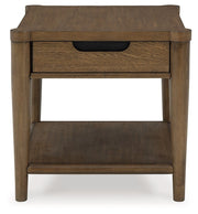 Roanhowe - Rectangular End Table - Brown - R&R Furniture Gallery (Fountain Valley, CA)