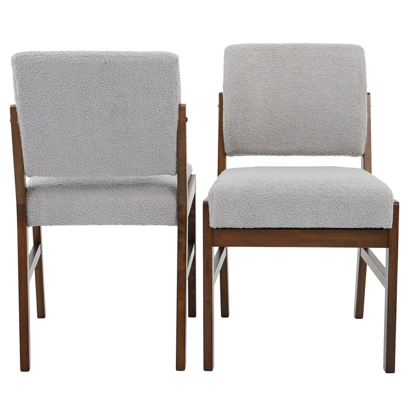 Caldwell - Dining Chair (Set of 2) - Light Gray - R&R Furniture Gallery (Fountain Valley, CA)