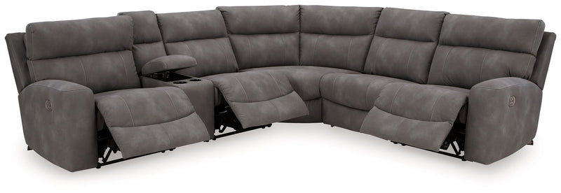 Next-Gen Durapella - Power Reclining Sectional Set - R&R Furniture Gallery (Fountain Valley, CA)