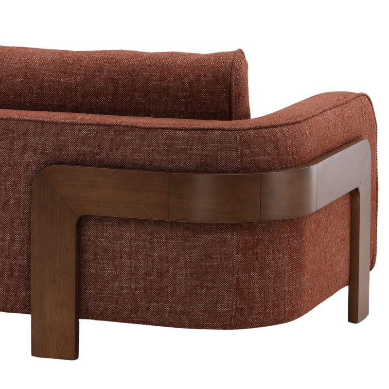 Arianne - Sofa - Lola Russet And Brown