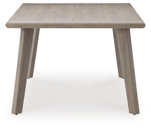 Cliff Trails - Rectangle Dining Table With Umbrella Option - Beige - R&R Furniture Gallery (Fountain Valley, CA)
