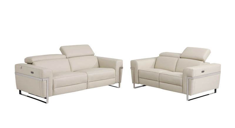 990 - Power Reclining Set With Power Headrest - R&R Furniture Gallery (Fountain Valley, CA)