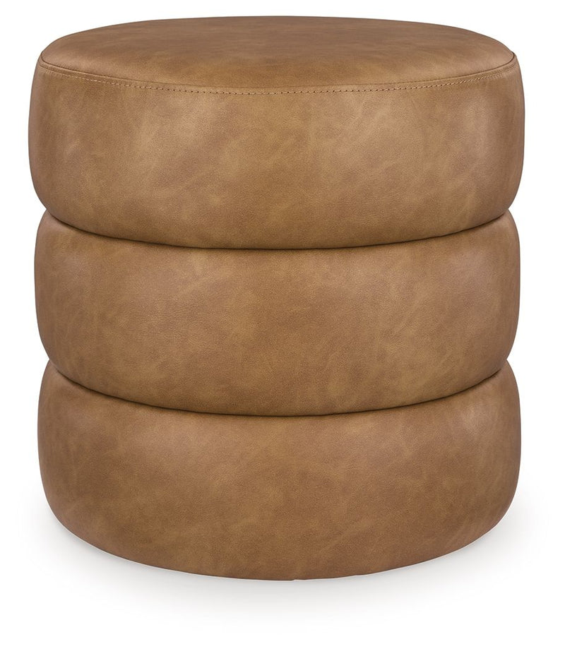 Ummi - Swivel Accent Ottoman - R&R Furniture Gallery (Fountain Valley, CA)