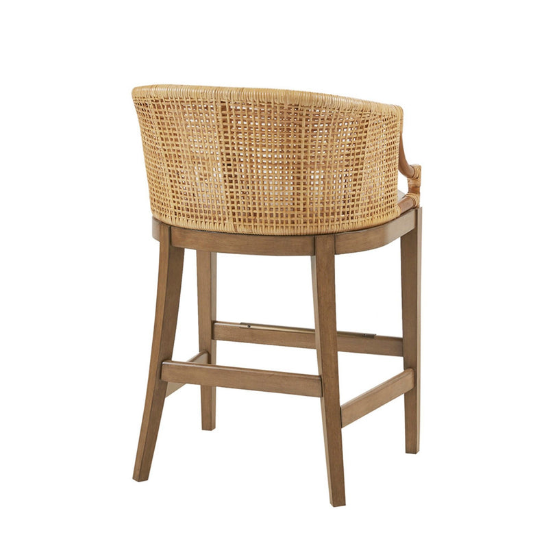 Casual Handcrafted Rattan Counter Stool - R&R Furniture Gallery (Fountain Valley, CA)