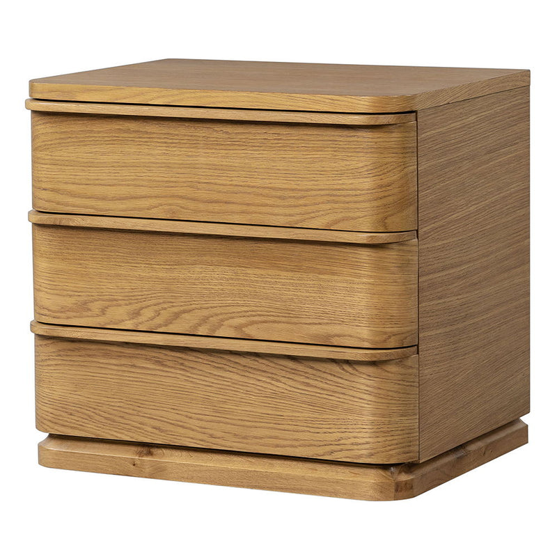 Zoey - Nightstand - Oak - R&R Furniture Gallery (Fountain Valley, CA)