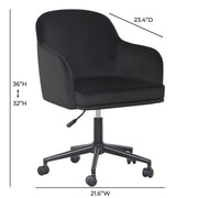 TOV Furniture Sydney desk chair with cushioned seat, modern design, and adjustable height, suitable for office or home workspace.