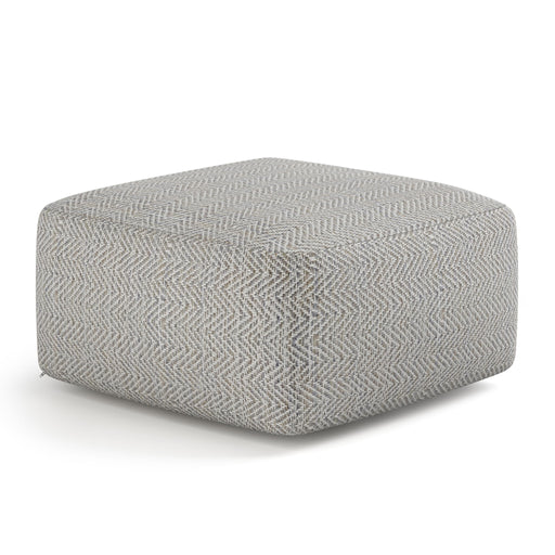 Nate - Handcrafted Square Pouf - R&R Furniture Gallery (Fountain Valley, CA)