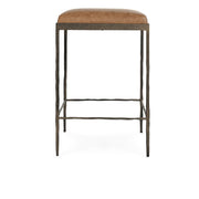 Bose - 26" Leather Counter Stool - R&R Furniture Gallery (Fountain Valley, CA)