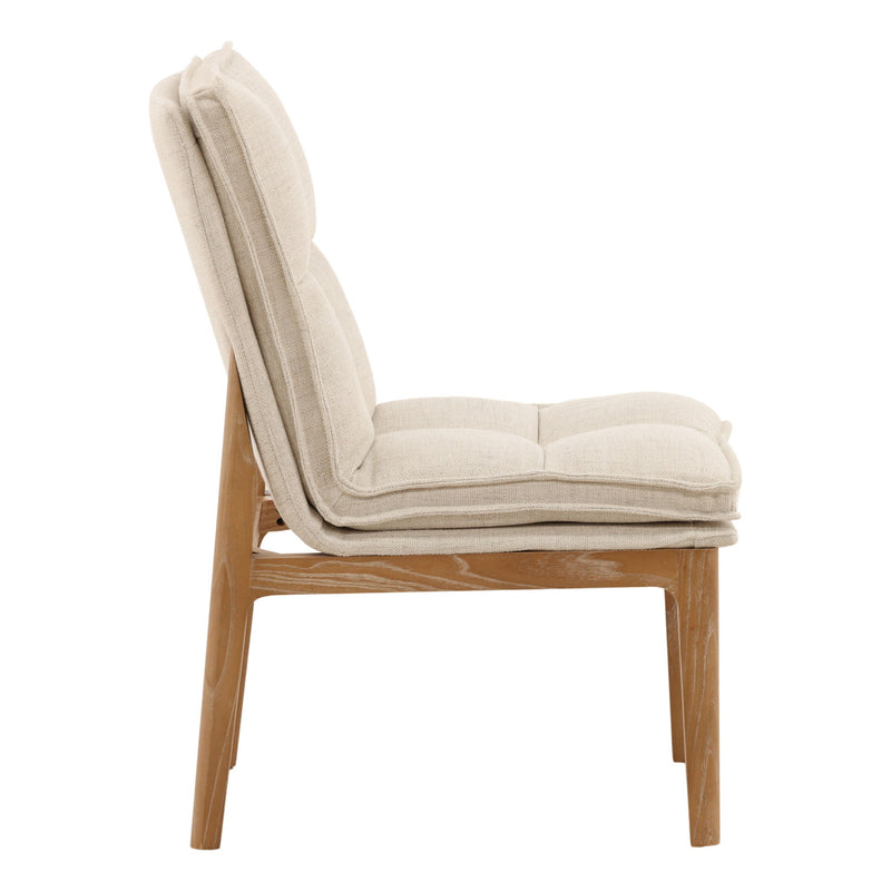 Beka - Dining Chair (Set of 2) - Beige And Light Natural