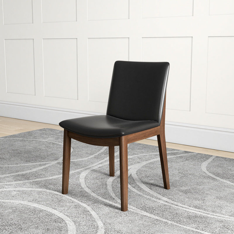 Laura - Mid-Century Modern Solid Wood Dining Chair (Set of 2) - R&R Furniture Gallery (Fountain Valley, CA)