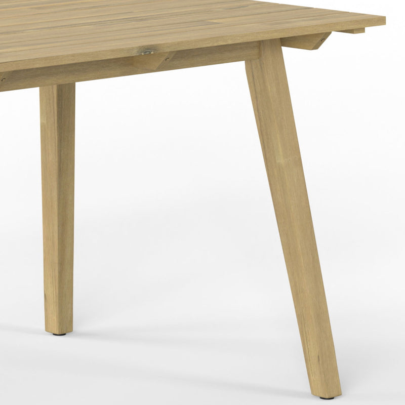 Kona - Outdoor Dining Table - Light Teak - R&R Furniture Gallery (Fountain Valley, CA)
