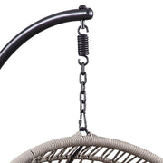 Vasant - Hanging Chair - Beige Fabric & Rope - R&R Furniture Gallery (Fountain Valley, CA)
