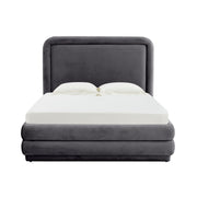 Briella - Velvet Bed - R&R Furniture Gallery (Fountain Valley, CA)