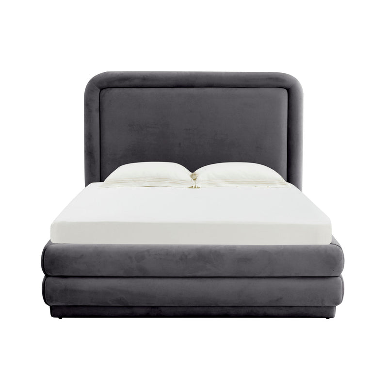 Briella - Velvet Bed - R&R Furniture Gallery (Fountain Valley, CA)