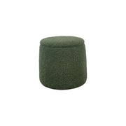 Elegant Round Storage Ottoman Upholstered - R&R Furniture Gallery (Fountain Valley, CA)