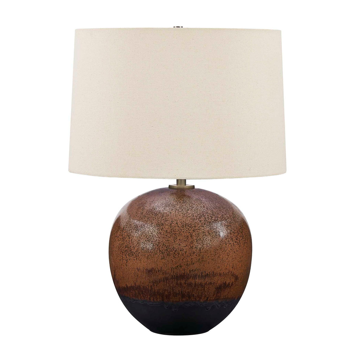 Brownell - Table Lamp - Rust Brown