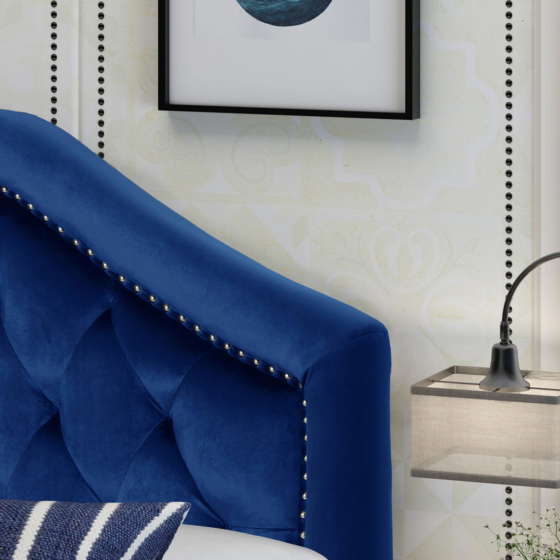 Kaarina - Contemporary Tufted Fabric Headboard - R&R Furniture Gallery (Fountain Valley, CA)