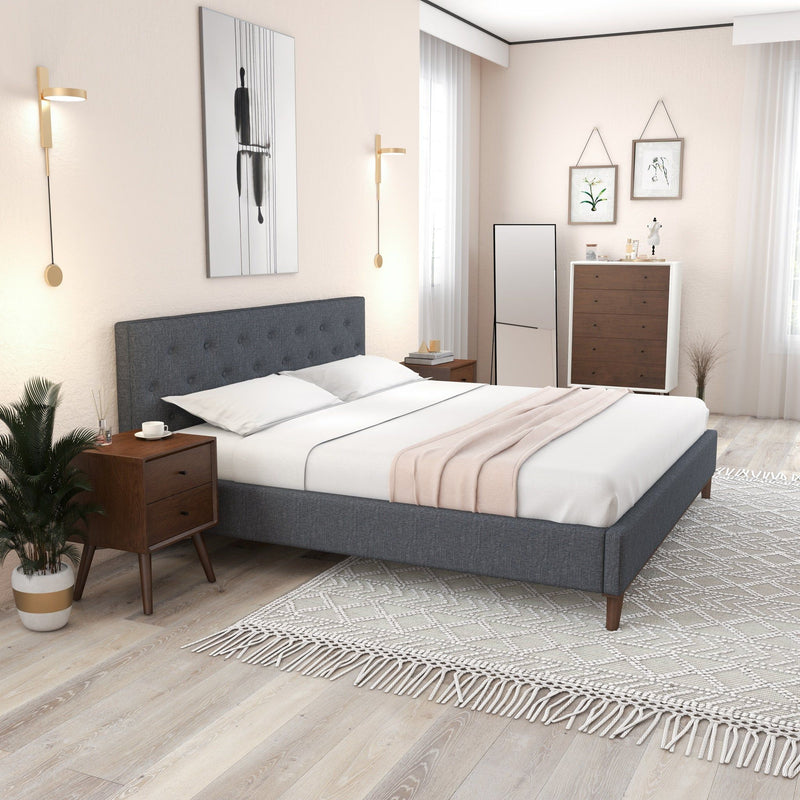 Graceville - Elegant Design Platform Bed - R&R Furniture Gallery (Fountain Valley, CA)