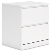 Onita - Two Drawer Night Stand - R&R Furniture Gallery (Fountain Valley, CA)