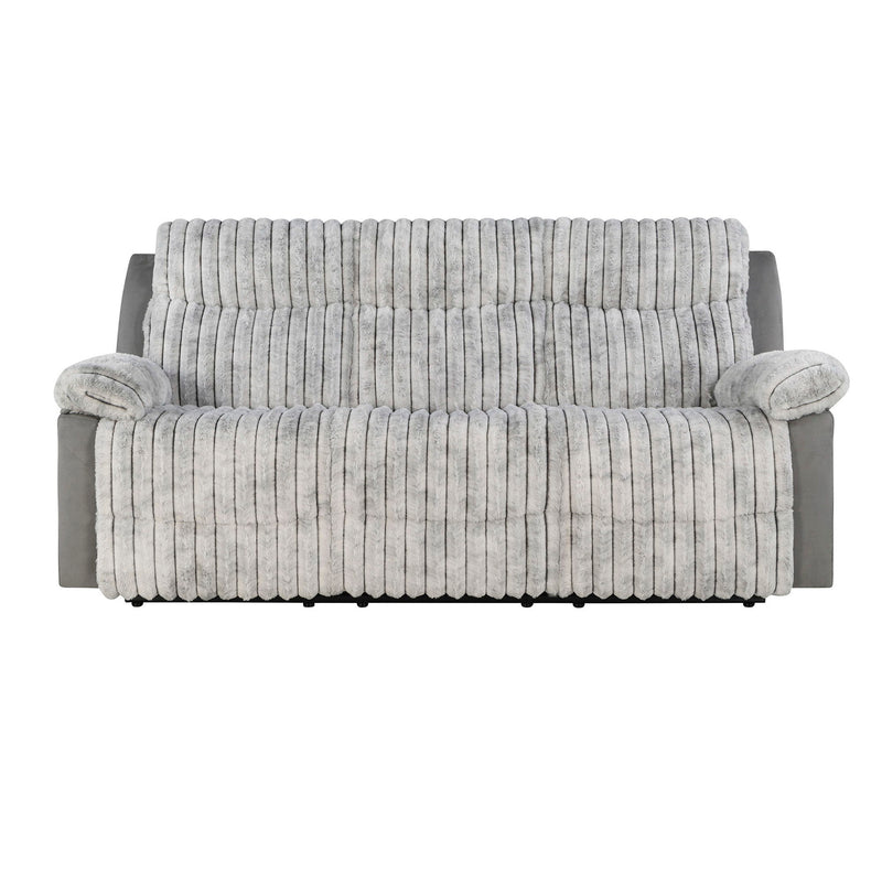 Brenda - Sofa With Manual Recline Function - R&R Furniture Gallery (Fountain Valley, CA)