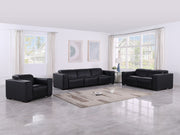 1208 - Leather Reclining Set (Sofa, Loveseat & Chair With 6 Power Recliners) - R&R Furniture Gallery (Fountain Valley, CA)