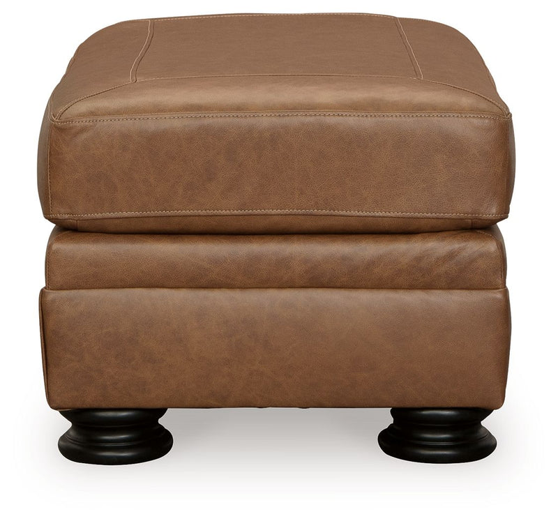 Carianna - Ottoman - Caramel - R&R Furniture Gallery (Fountain Valley, CA)