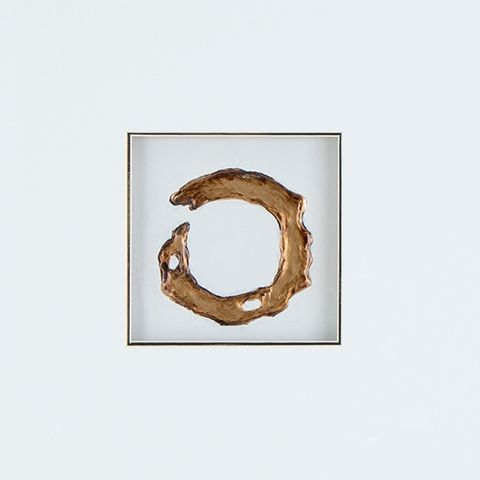 Dallbourne - Wall Art Set (Set of 4) - White / Gold Finish - R&R Furniture Gallery (Fountain Valley, CA)