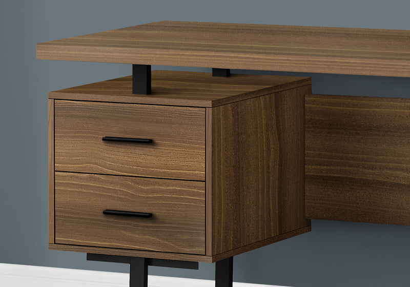 Computer Desk For Home Office, Laptop, Left, Right Set - Up, Storage Drawers, Contemporary & Modern - R&R Furniture Gallery (Fountain Valley, CA)