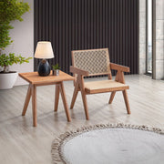 Velentina - Accent Table - Natural - R&R Furniture Gallery (Fountain Valley, CA)