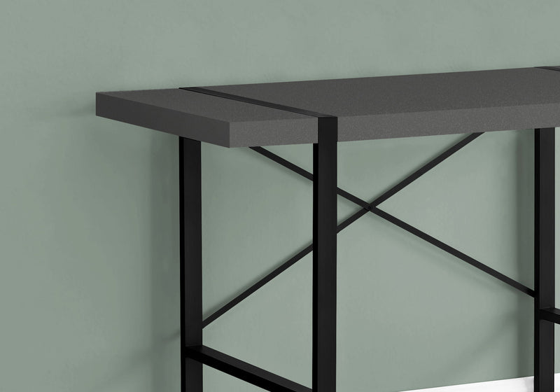 Computer Desk For Home Office, Laptop, Modern Convenient Design - Gray - R&R Furniture Gallery (Fountain Valley, CA)