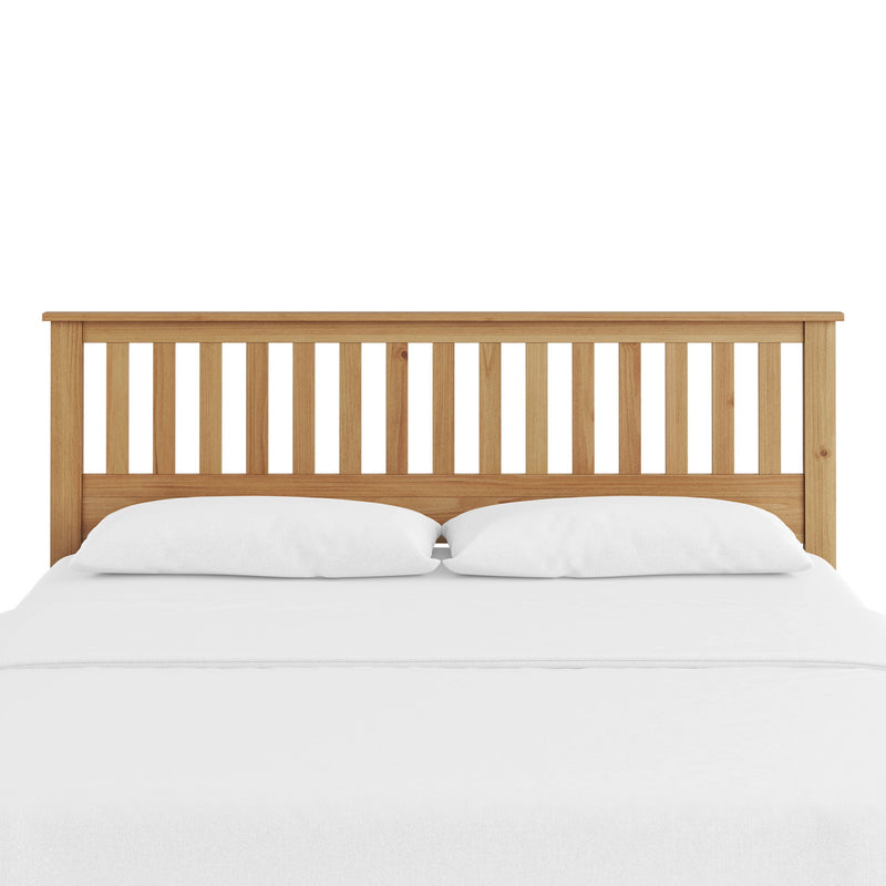 Ridgecrest Home Malinda panel headboard with clean, modern design featuring a smooth wooden finish and rectangular panels.