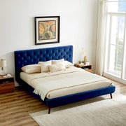 Dillon - Mid-Century Platform Bed - R&R Furniture Gallery (Fountain Valley, CA)