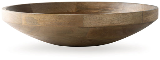 Clayburg - Bowl - Natural Brown - R&R Furniture Gallery (Fountain Valley, CA)