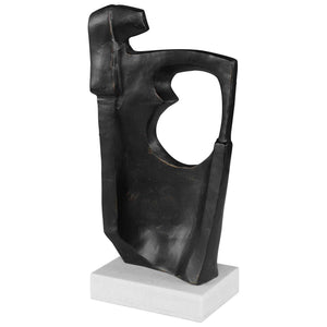 Proud Mary - Sculpture - Bronze / White