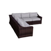 Outdoor Wicker Sofa Seating Group With Cushions - R&R Furniture Gallery (Fountain Valley, CA)