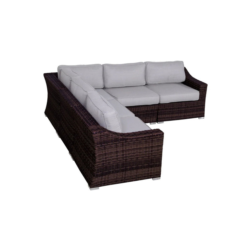 Outdoor Wicker Sofa Seating Group With Cushions - R&R Furniture Gallery (Fountain Valley, CA)