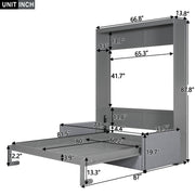 Murphy Wall Bed With Cushion - R&R Furniture Gallery (Fountain Valley, CA)
