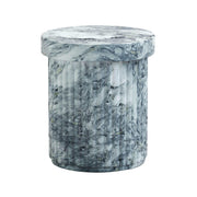 Serafina - Concrete Indoor / Outdoor Side Table - Marble Pattern - R&R Furniture Gallery (Fountain Valley, CA)