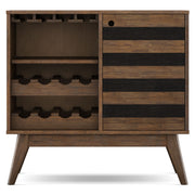 Clarkson - Wine Cabinet - Brown - R&R Furniture Gallery (Fountain Valley, CA)