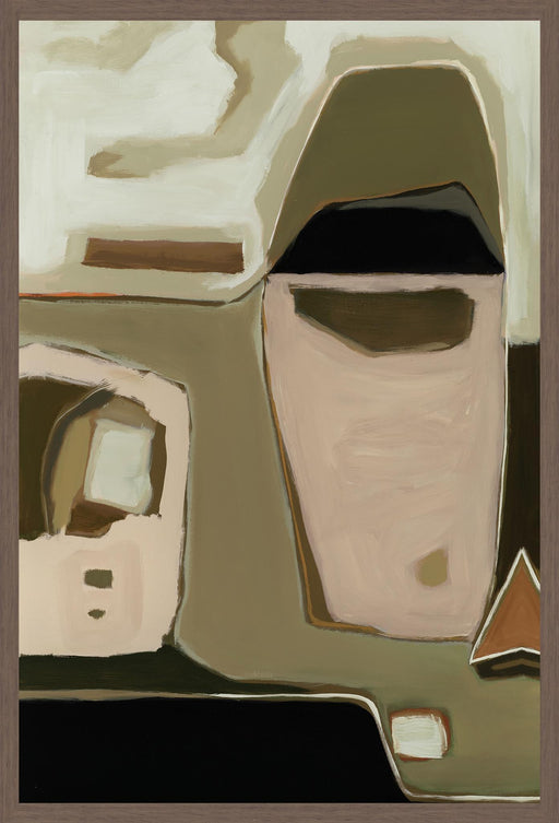 Observe - 48" x 72" Painting By Buddy Whitlock - Walnut - R&R Furniture Gallery (Fountain Valley, CA)