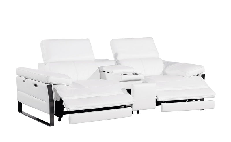 1246 - Modular Power Dual Reclining Sofa, Console Loveseat, And Chair Set With Power Headrests