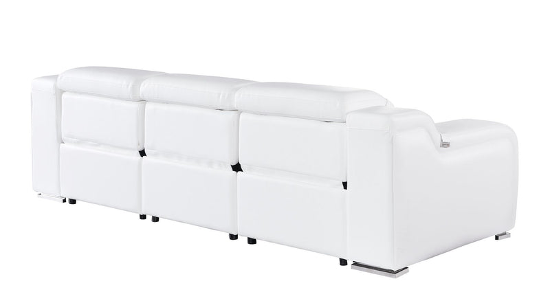 1116 - 3-Piece Modular Power Reclining Sofa In With 3 Power Recliners & Power Headrests