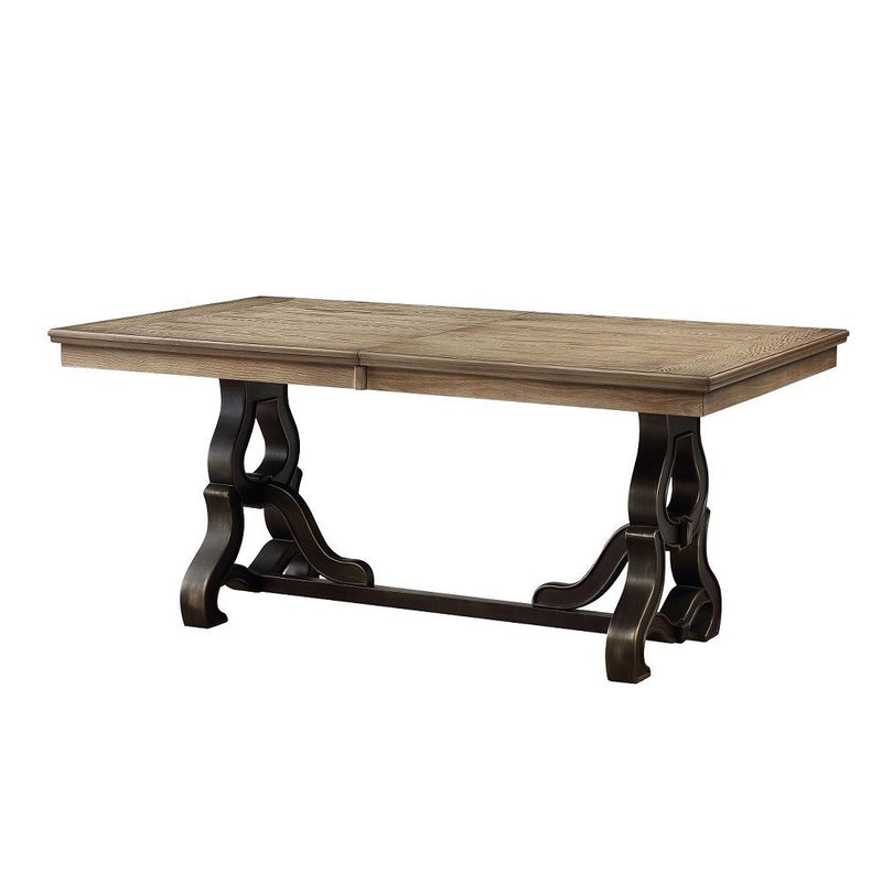 Nathaniel - Dining Table - Maple - R&R Furniture Gallery (Fountain Valley, CA)