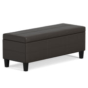 Afton - Large Storage Ottoman Bench - R&R Furniture Gallery (Fountain Valley, CA)