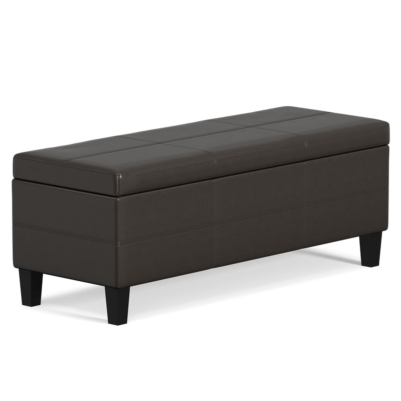 Afton - Large Storage Ottoman Bench - R&R Furniture Gallery (Fountain Valley, CA)