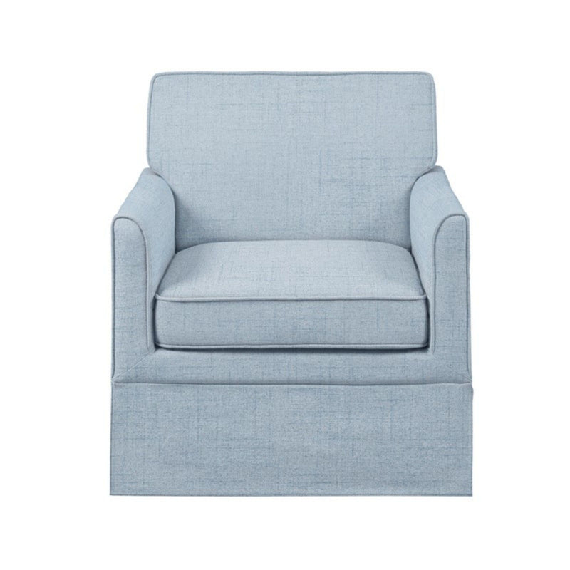 Timeless - Accent Armchair With Classic Track Arm Silhouette And Skirted Base - R&R Furniture Gallery (Fountain Valley, CA)
