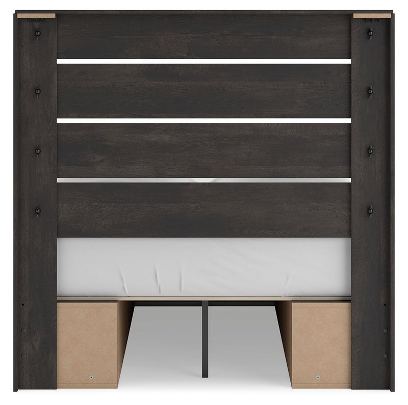 Hollivern - Panel Bed With Storage - R&R Furniture Gallery (Fountain Valley, CA)