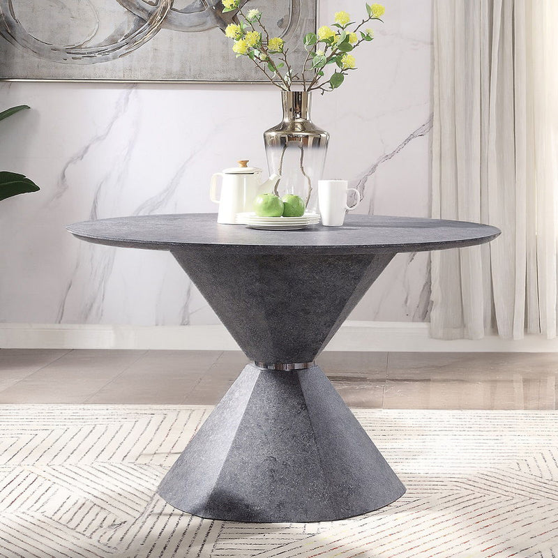 Ansonia - Dining Table - Faux Concrete - R&R Furniture Gallery (Fountain Valley, CA)
