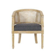 Curved Backrest Accent Chair - R&R Furniture Gallery (Fountain Valley, CA)